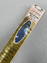 22” Metal Zipper - 1970’s - J. & P. Coats - Multiple colors available