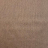 1970's Chocolate Brown Poly/Cotton fabric - BTY