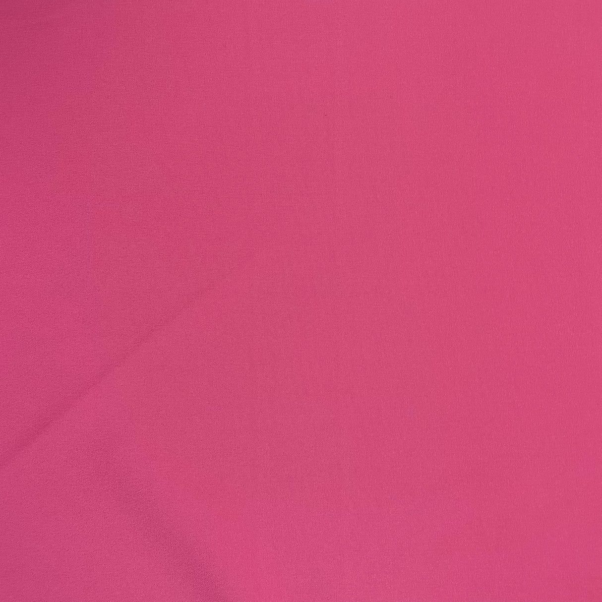 1970’s Bright Pink Solid Textured Polyester Fabric - BTY