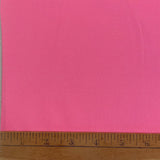 1970’s Burlington Klopman "Polyworld" Bright Pink Solid Textured Polyester Fabric - BTY (S16)