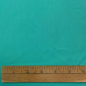 1960’s Bright Teal Fabric - Polyester and Combed Cotton - BTY