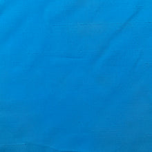 1970’s Sky Blue Slubby Textured Fabric - Polyester