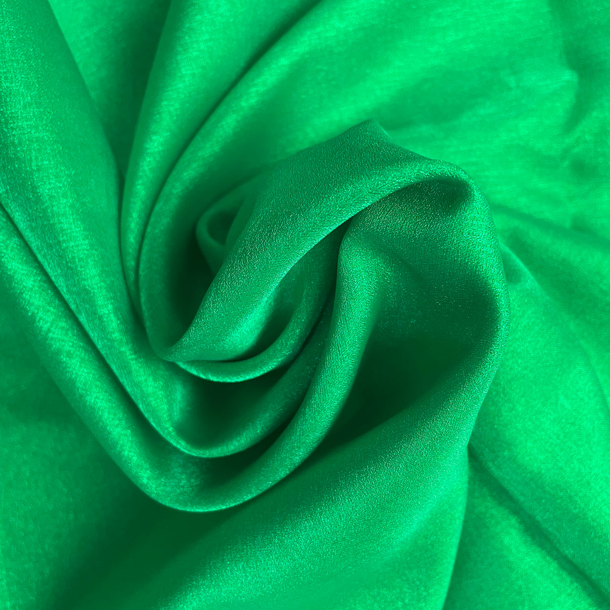 1970’s Bright Green “Glitter Organza” Fabric - BTY