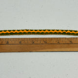 1970’s Avocado/Yellow Braided Trim - BTY