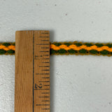 1970’s Avocado/Yellow Braided Trim - BTY