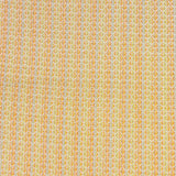 1970’s Yellow, Orange and Tan Diamond Print with Stripes Bonded Fabric - BTY