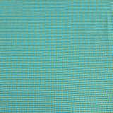 1970’s Mint/Blue/Brown Houndstooth Bonded Fabric - BTY (J16)