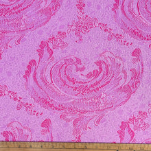 1970’s Pinks Large Paisley Double Knit Polyester Fabric - BTY
