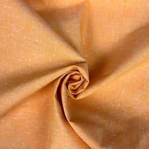 1970’s Cloth of Gold Orange/White Kettlecloth like Fabric - BTY