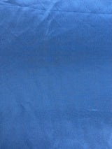 Modern Satin Sapphire Blue Polyester Fabric - (P217)