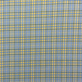 1970's Plaid Dacron "Suraline Fancy" Polyester Nylon Blend Fabric - Multiple colors available - BTY (G3)