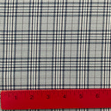 1970's Plaid Dacron "Suraline Fancy" Polyester Nylon Blend Fabric - Multiple colors available - BTY