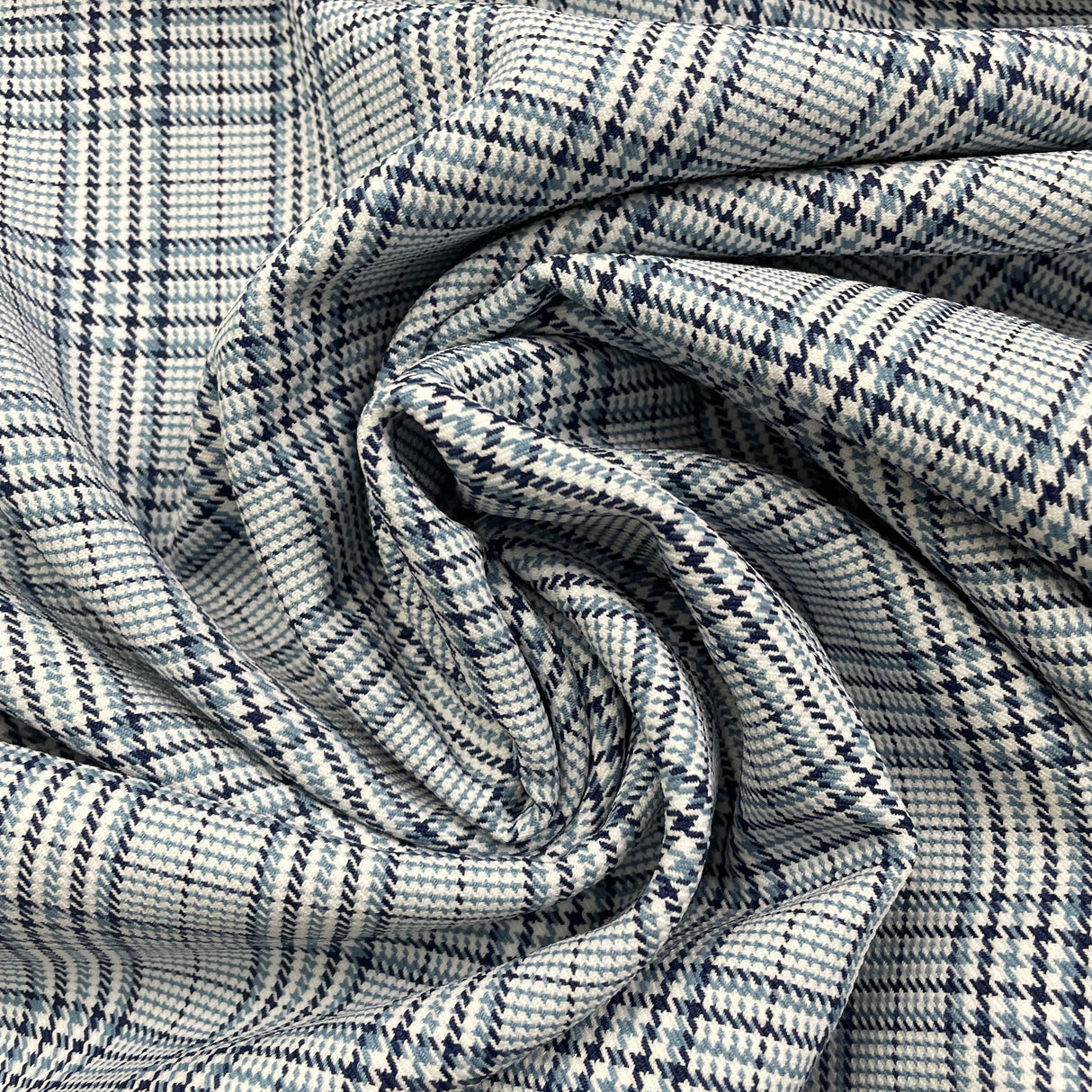 1970's Plaid Dacron "Suraline Fancy" Polyester Nylon Blend Fabric - Multiple colors available - BTY (G3)