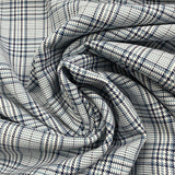 1970's Plaid Dacron "Suraline Fancy" Polyester Nylon Blend Fabric - Multiple colors available - BTY