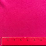 1970's Bright Pink Solid Fuzzy Fabric