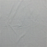 1970's Grey Blue Square Pattern "Summakool" Polyester Fabric