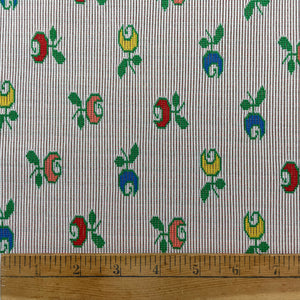 1970’s Weird Tulip Polyester Double-knit Fabric