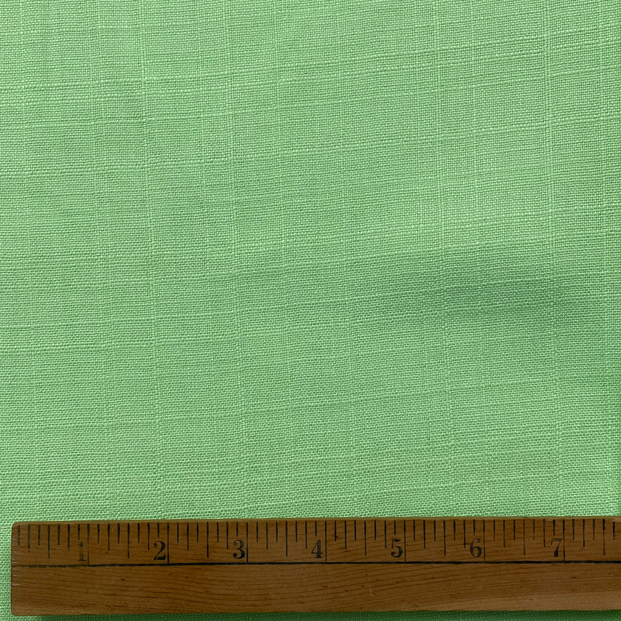 1970’s Belding Corticelli "Clear Day" Bright Lime Green Swiss Rayon Fabric - BTY