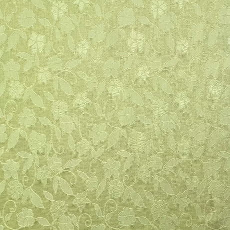 1970’s Yellow Floral Madeira Lace Jacquards Cotton Fabric - BTY (S9)