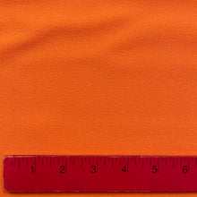 1970’s Solid Orange Polyester Crepe Fabric - BTY