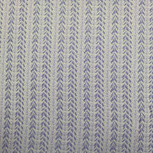 1970’s Lavender, Purple and Off White Herringbone Polyester Double Knit Fabric - BTY