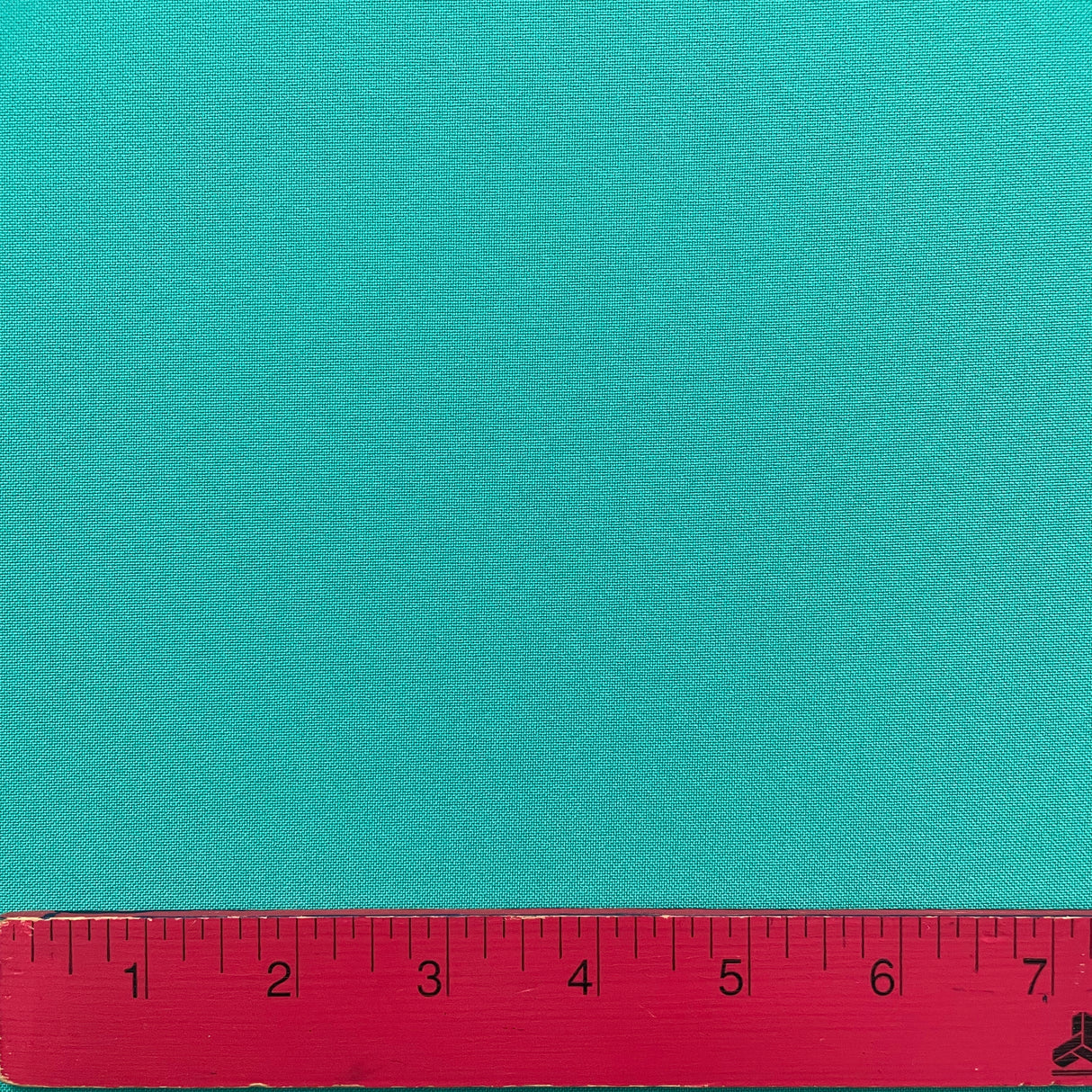 1970’s Teal Green Solid Polyester Fabric - BTY