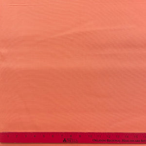 1970’s Coral Pink Cotton blend Fabric - BTY