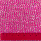 1970’s Cohama Pink and Lime Green Speckled Bonded Fabric - BTY