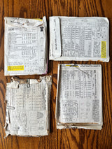 1960-70’s Vintage Pattern LOT of UNCHECKED patterns - Bust 30-38" - Lot C