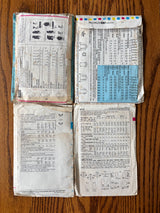 1960-70’s Vintage Pattern LOT of UNCHECKED patterns - Bust 30-37" - Lot D