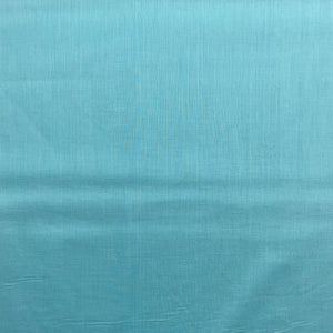 1960’s Teal Blue Sheath Lining Fabric - Cotton - BTY