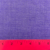 1970’s Royal Purple Kettlecloth Fabric - Poly/Cotton - BTY