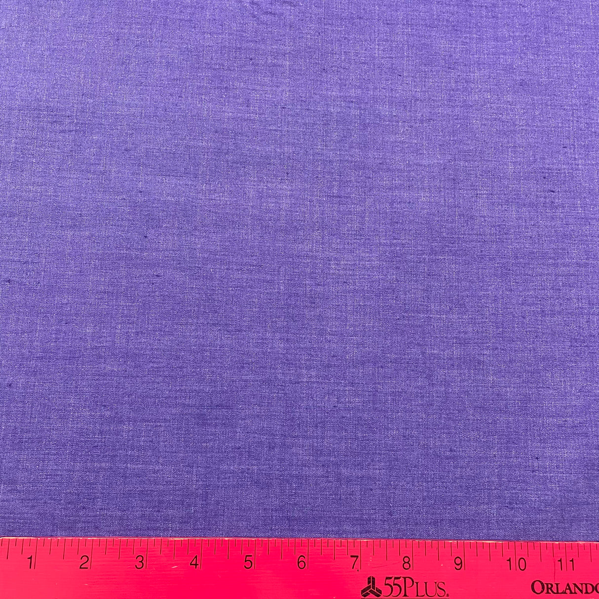 1970’s Royal Purple Kettlecloth Fabric - Poly/Cotton - BTY