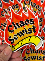Chaos Sewist Sticker - LARGE
