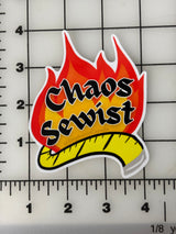 Chaos Sewist Sticker - LARGE