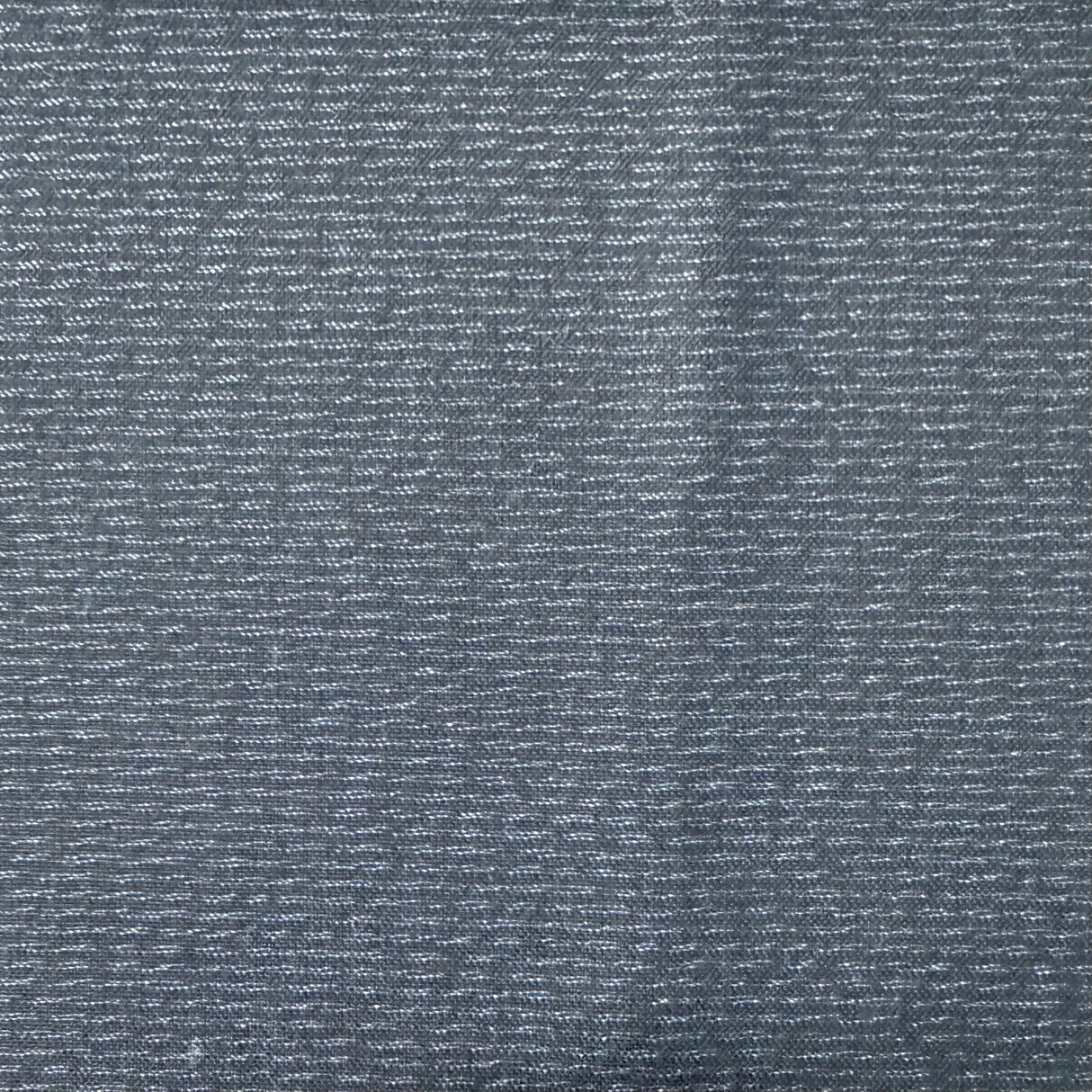 1970’s Black with Grey Leno Weave Cotton fabric (P8)