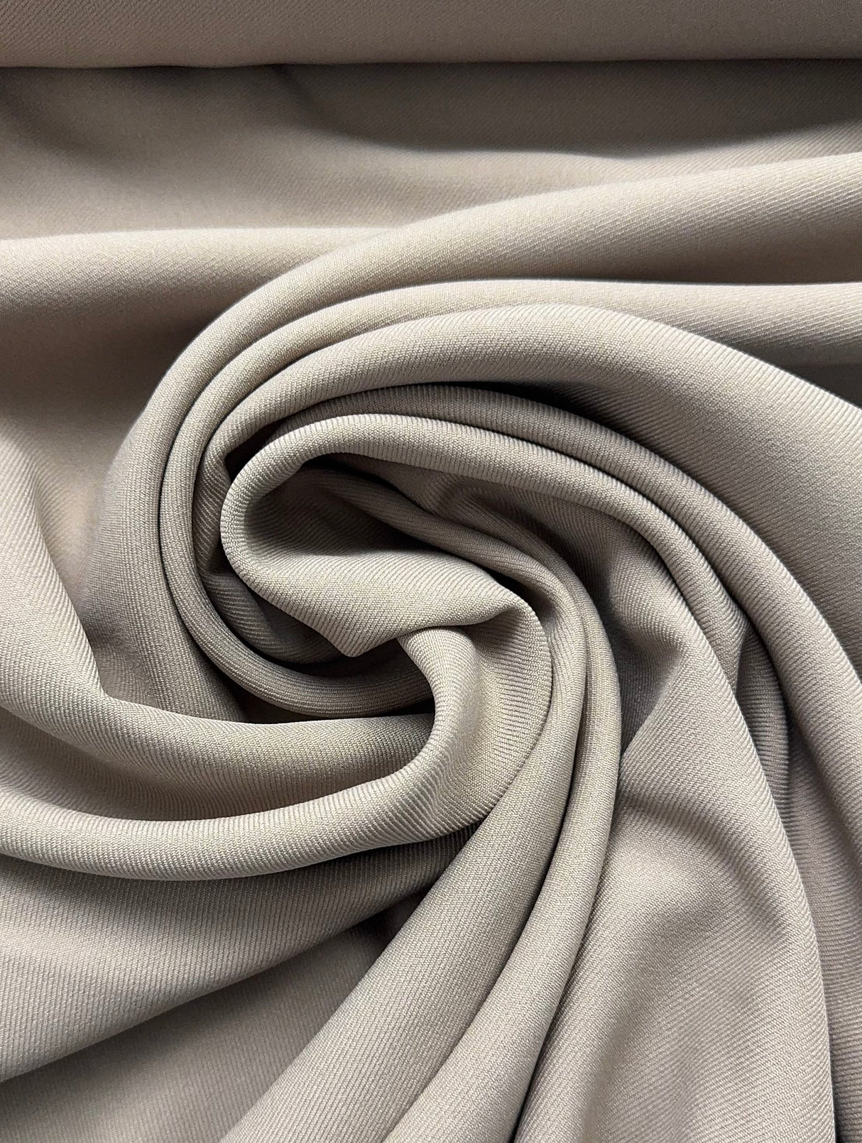 1970's Dark Tan Texturized Polyester Fabric by Milliken (B4) - BTY