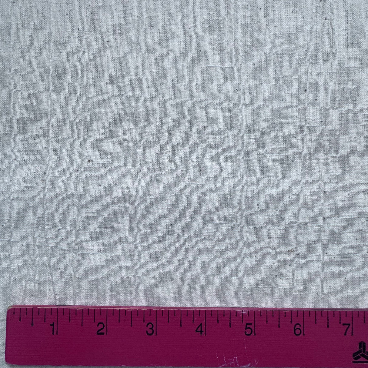 1970’s Speckled Off White Muslin Fabric (X10) - BTY