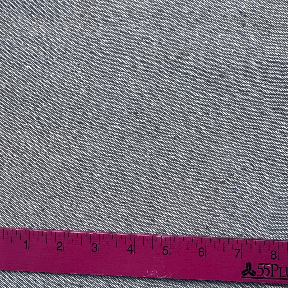 1970’s Light Speckled Grey Lightwieght Upholstery Fabric (Y2) - BTY