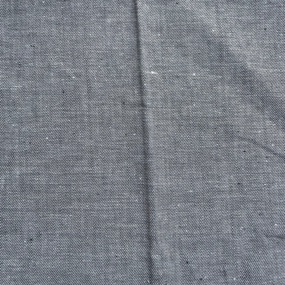 1970’s Light Speckled Grey Lightwieght Upholstery Fabric (Y2) - BTY