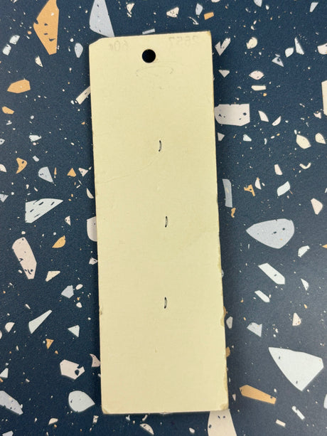 1980’s Lansing Brown Matte Pearlescent Buttons - Set of 3 - 3/4” - on card