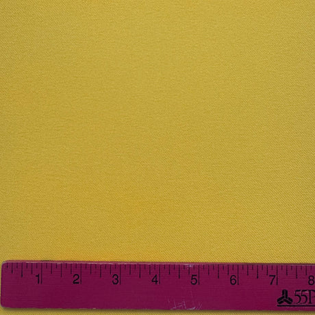 1970's Nassau Golden Yellow Texturized Dacron Polyester Fabric by Burlington Klopman (C6)- BTY