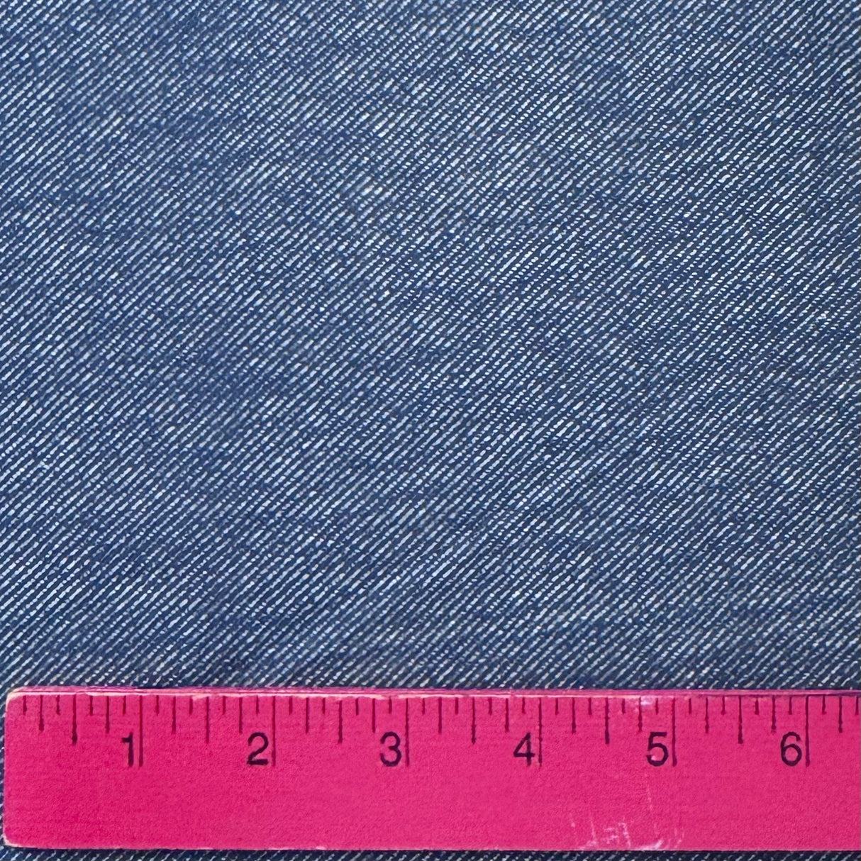 1970’s Medium Blue Wash Denim Fabric - Cotton blend (X9) - BTY