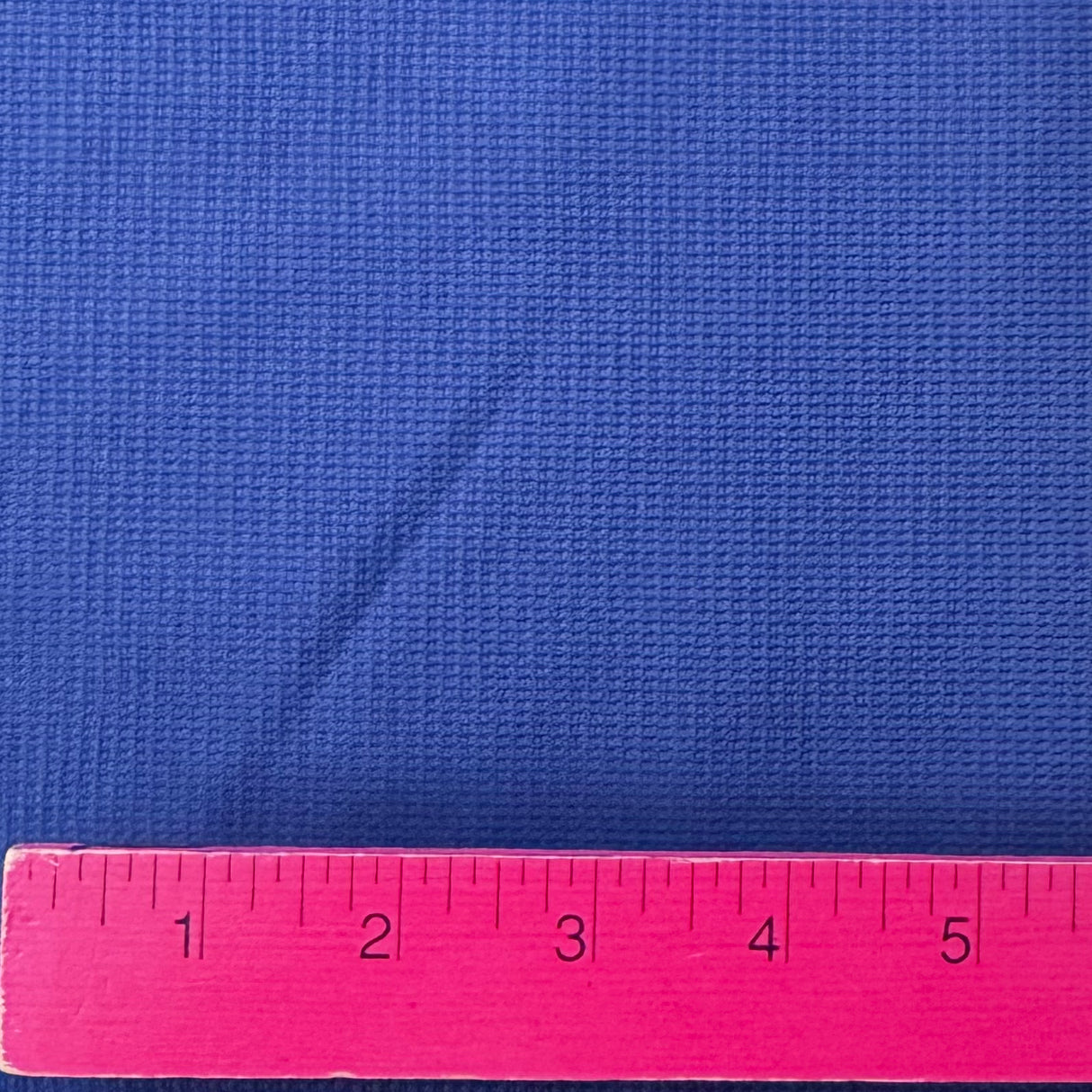 1970's Spring Navy Polyester Triacetate Blend Fabric by Rosewood (Y3) - BTY