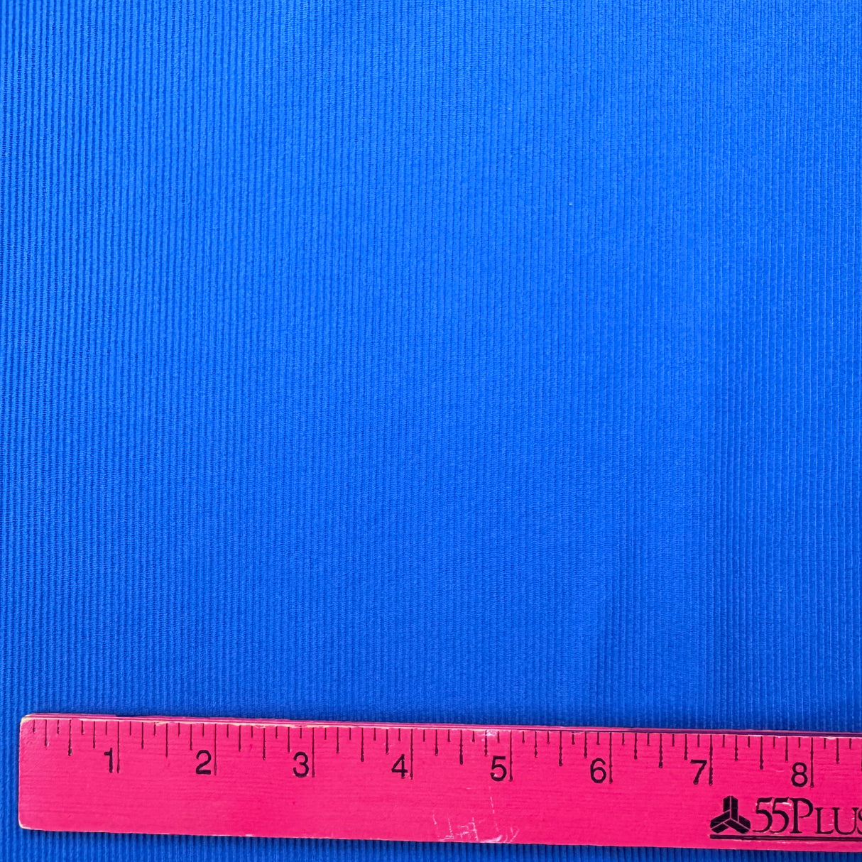 1970's Royal Blue Polyester Fabric by Texfi Counterknits (D4) - BTY