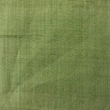 1970's Olive Green Cotton Blend Fabric (D5) - BTY