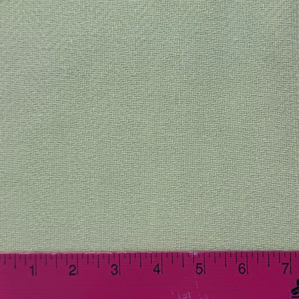 1970's Light Pistachio Wool and Nylon Blend Bonded Fabric (D12)