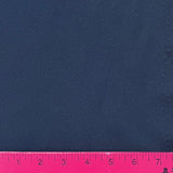 1970's Dark Navy Polyester Double Knit Fabric (E5) - BTY