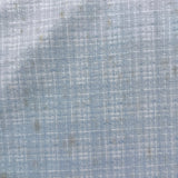 1970's Blue and White Plaid Acrylic Fabric with Acetate Back by Cohama (F4) - BTY