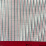 1970’s Red, White, and Blue Stripe Polyester Double Knit Fabric - BTY